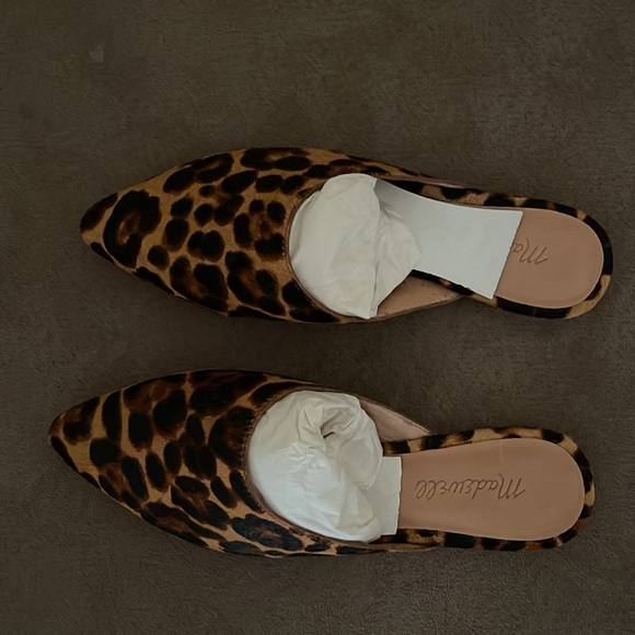 Madewell Remi mule. Truffle multi calf hair. Size 7.5. New without box. - Picture 3 of 3